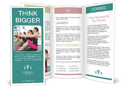 Personal Trainer Brochure Template Design ID 0000095471