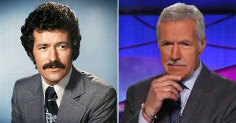 Alex Trebek’s classic mustache is back