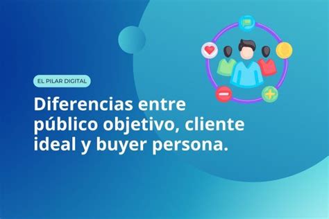 Diferencias entre público objetivo cliente ideal y buyer persona