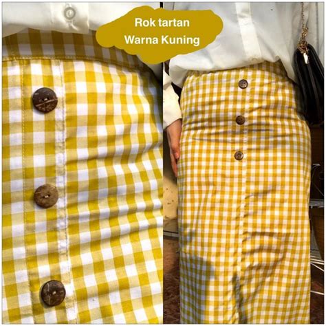 Jual Tartan Skirt Rok Tartan Rok Span Kotak Kotak Rok Kotak Kotak