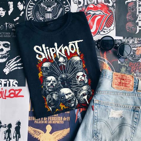 Slipknot Poster T Shirt Nowstalgia