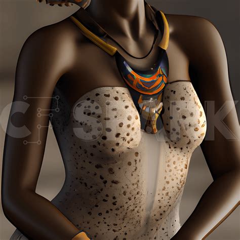 Photographie Du Corps Entier Dune Belle Femme Africaine · Creative Fabrica