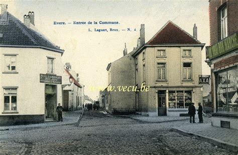 Format D Agrandissement Carte Postale Ancienne Evere