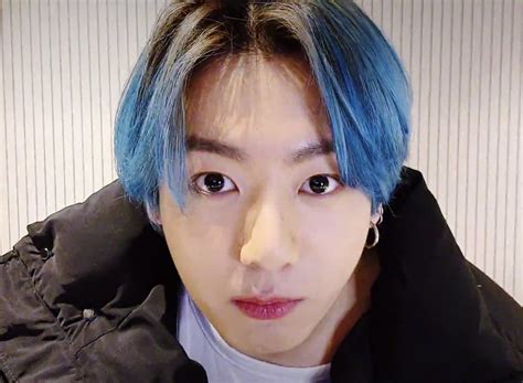 더노크 The Knock On Twitter In 2021 Blue Hair Jungkook Bts Jungkook