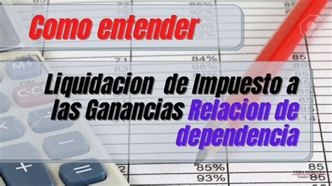 Forma De Calculo Retencion Ganancias Empleados Youtube