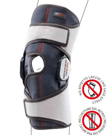 Genutonic Short Open Knee Brace With Articulated Rods And Flexion