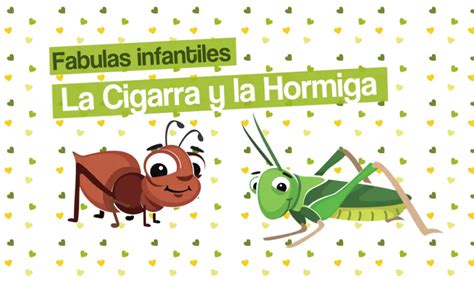 F Bula De La Cigarra Y La Hormiga Cuentos Infantiles