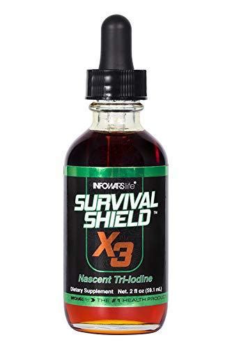 Infowars Life Survival Shield X Nascent Tri Iodine Oz Boost Your