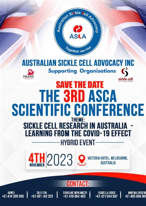 Asca 3rd Sickle Cell Scientific Conference Australian Sickle Cell
