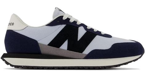 New Balance Suede 237 Trainers In Blue For Men Lyst Uk