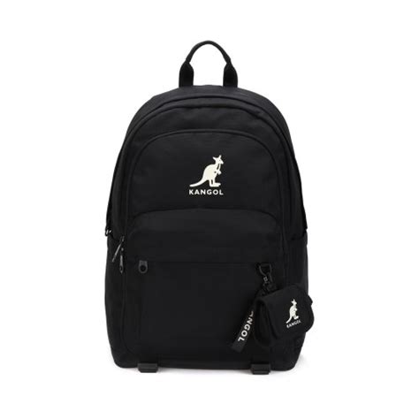 Musinsa Kangol Authentic Backpack Black