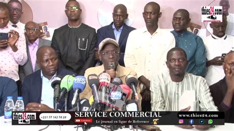 Vidéo Entouré De Responsables De Bby Abdoulaye Dièye Lance En Trombe