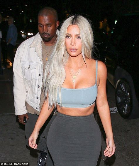 Kim Kardashian Flaunts Curves In Crop Top And Skintight Skirt Kim And