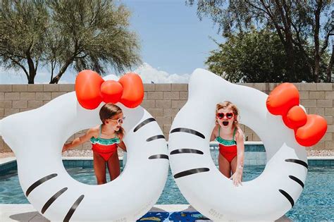 These Hello Kitty Floats Will Help You Practise Safe Distancing In Swimming Pools & At The Beach ...