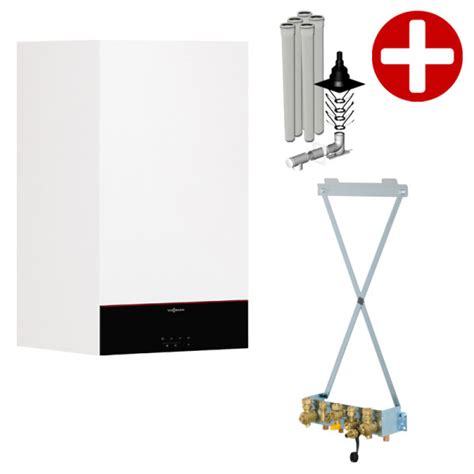 Plus Paket Gas Brennwerttherme Viessmann Vitodens W Kw Ohne