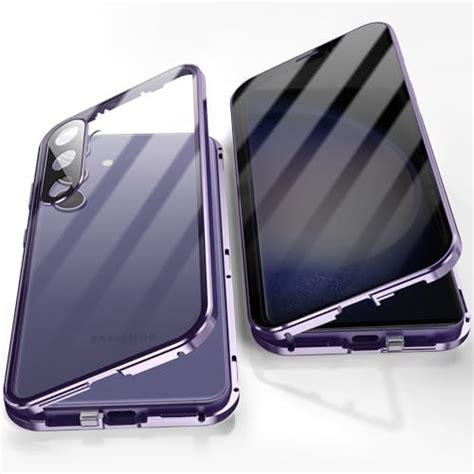 Jonwelsy Anti Peeping Cover Per Samsung Galaxy S24 Plus 360 Gradi