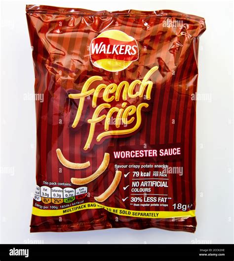 Walkers French Fries Worcester Sauce Flavour Stock Photo Alamy