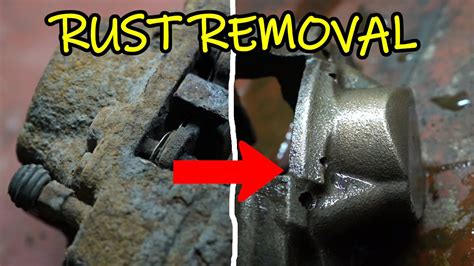 How To Remove Rust From Brake Calipers Using Vinegar YouTube