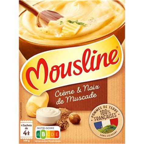 Pur E La Cr Me Et Noix De Muscade Mousline Maggi X Sachets G