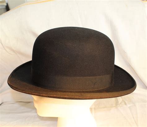 Vintage 6 58 Snyders Leader Bowler Hat Very Nice Original Bowler