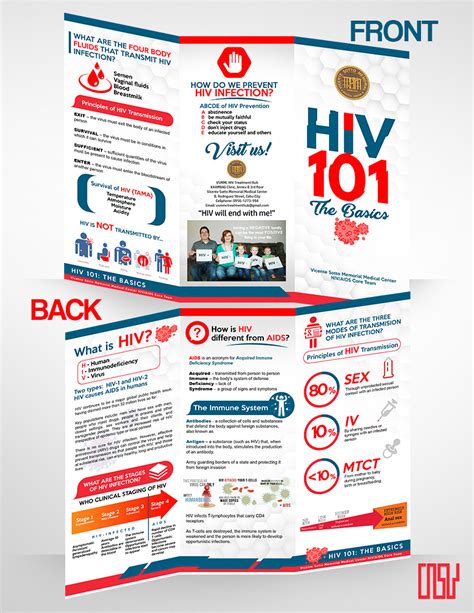 HIV 101 Brochure :: Behance