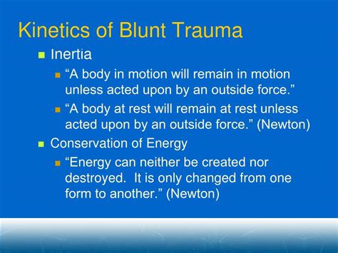 Ppt Blunt Trauma Powerpoint Presentation Free Download Id 3888296