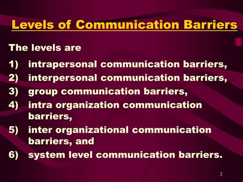 Ppt Barriers To Communication Powerpoint Presentation Free Download Id 9620237