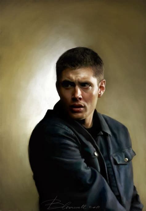 Jensen Ackles As Dean Winchester From Supernatural Fan Art Supernatural Art Supernatural