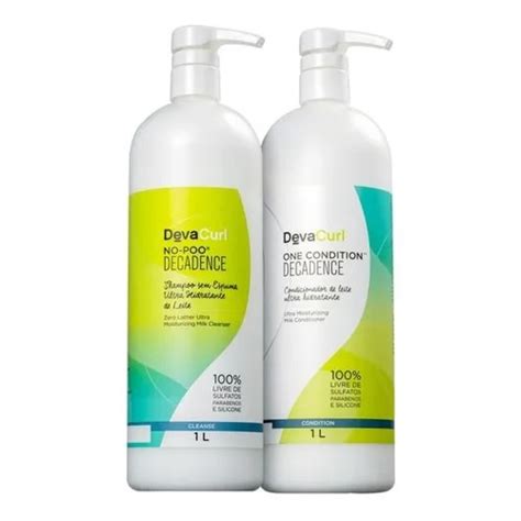 Kit Deva Curl Decadence No Poo E One Condition 1000ml Shopee Brasil