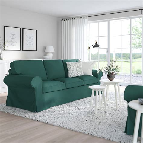 Ektorp 3 Seat Sofa Totebo Dark Turquoise Ikea