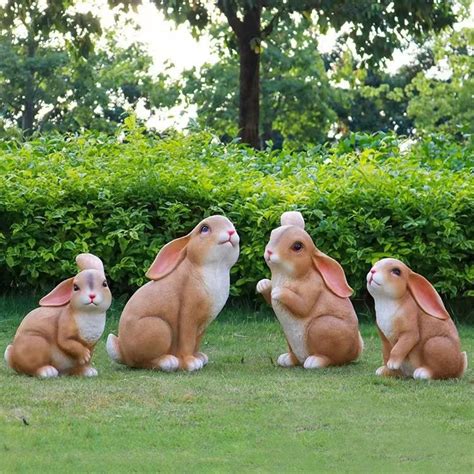 Rabbit Garden Statue - Lindo Garden Sculpture