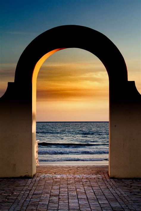 sea arch beautiful places wonders   world places