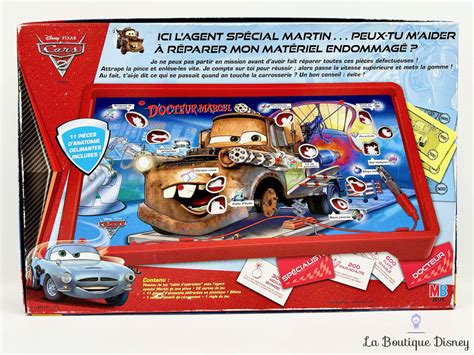 Jeu De Soci T Docteur Maboul Cars Disney Pixar Hasbro Martin