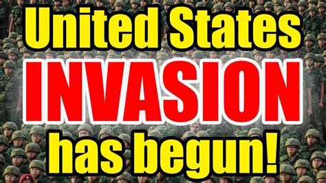 Invasion Into The United States Has Started Time Is Short Youtube