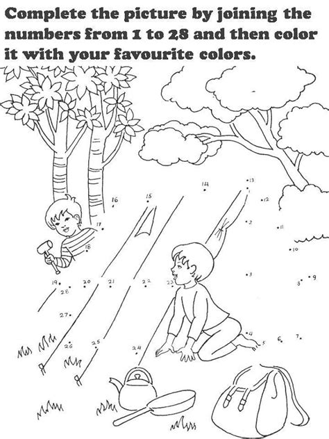 Fun Activity Worksheets For Kindergarten