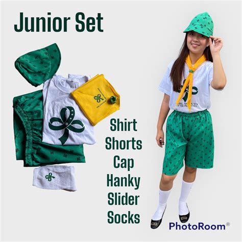 Gsp Girls Scout Uniform For Kids Set Lazada Ph