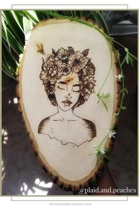 Featured Wbc Takeover Artist Shanique Brown Of Plaid And Peaches — Wood Burn Corner Wood