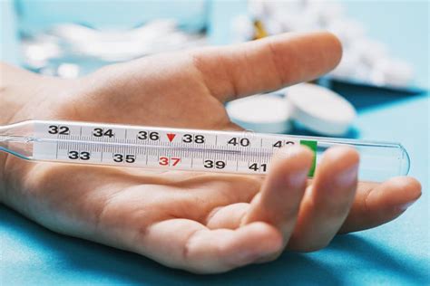 Thermometer With Explanation Of Temperature Types Vector Illustration