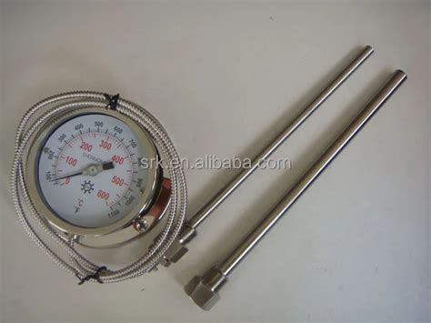 0 600 Degrees Stainless Steel Capillary Thermometer Buy Capillary