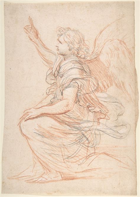 Nicolas Mignard | Study for the Archangel Gabriel | The Metropolitan ...