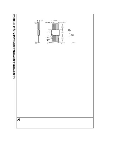 Ls Datasheet Pages Nsc Quad Input Or Gates