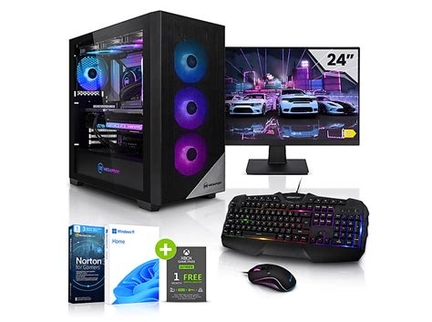 Megaport Gaming Komplett Set Pc Shiro Ii Intel Core I Gaming Pc Core