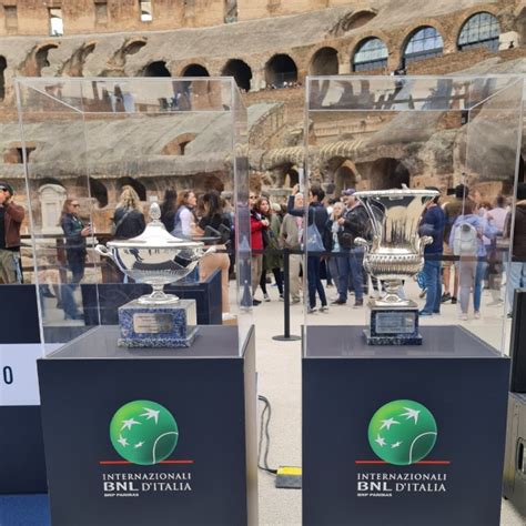 Tennis Tutto Pronto Per Gli Internazionali Bnl D Italia Al Foro