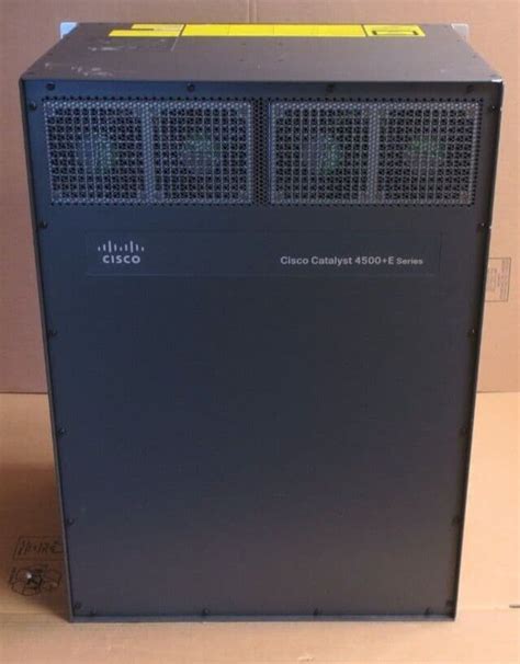 Cisco Catalyst Ws C4510r E 10 Slot Switch Chassis Ws X45 Sup7 E Modules