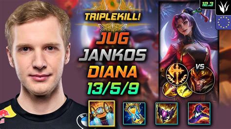 Jankos Diana Jungle Vs Jarvan Iv Diana Hextech Rocketbelt Conqueror