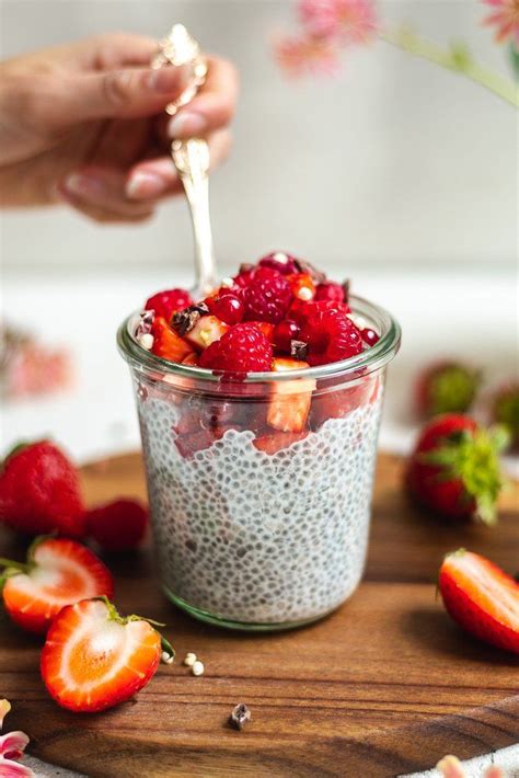 How To Make Easy Chia Pudding Vegan Gluten Free Two Spoons Chia Pudding Chia Seed