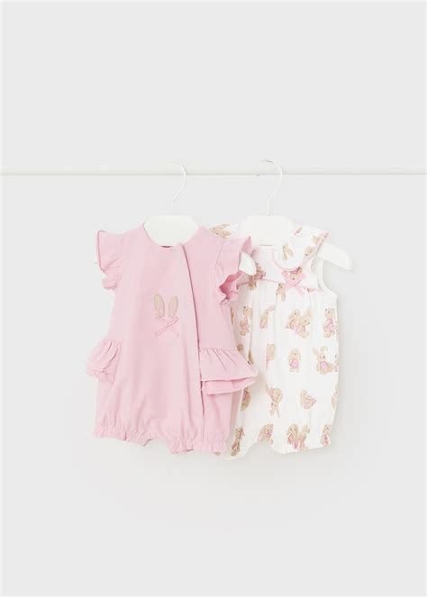 Set Peleles Better Cotton Reci N Nacido Rosa Baby Mayoral