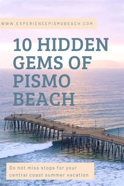 Pismo Beach Example Pin Pismo Beach Beach Beach Trip