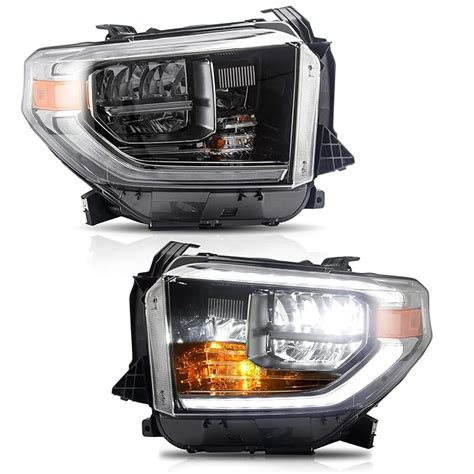 VLAND Headlight Assembly Fit For Toyota Tundra 2014 2015 2017 2018 2019