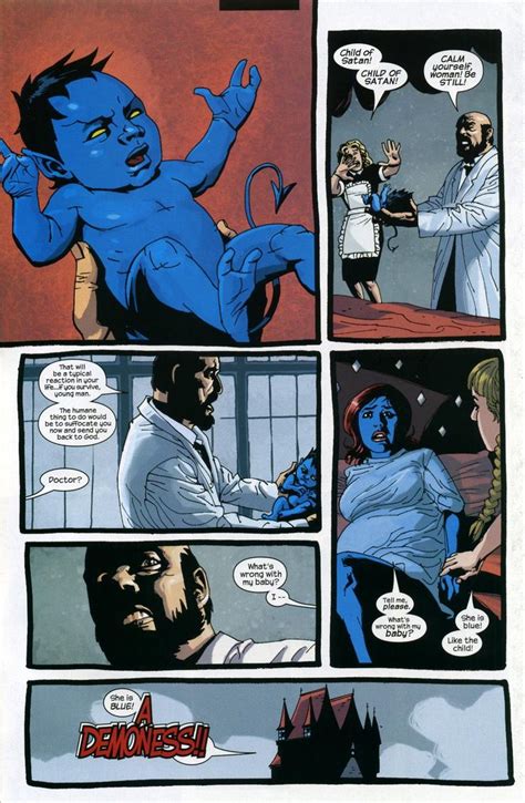 Nightcrawler Is Mystique S Son Nightcrawler Mystique Marvel X Men